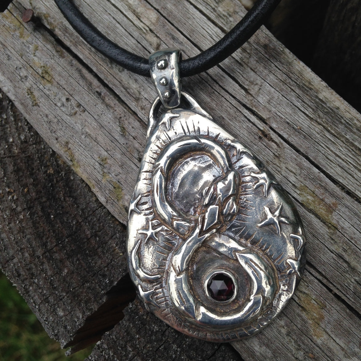ouroboros pendant necklace
