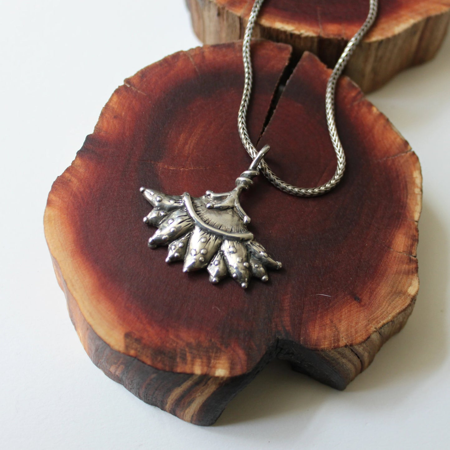 Lotus om necklace