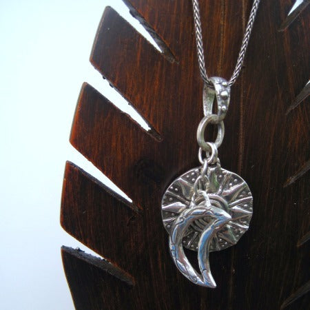 sun moon and stars necklace...