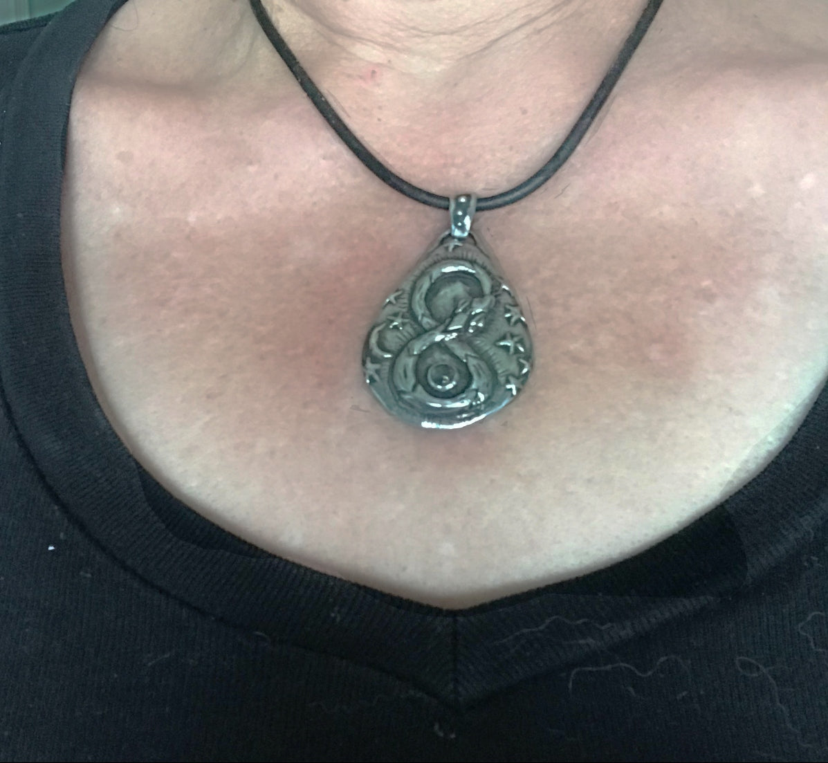ouroboros pendant necklace